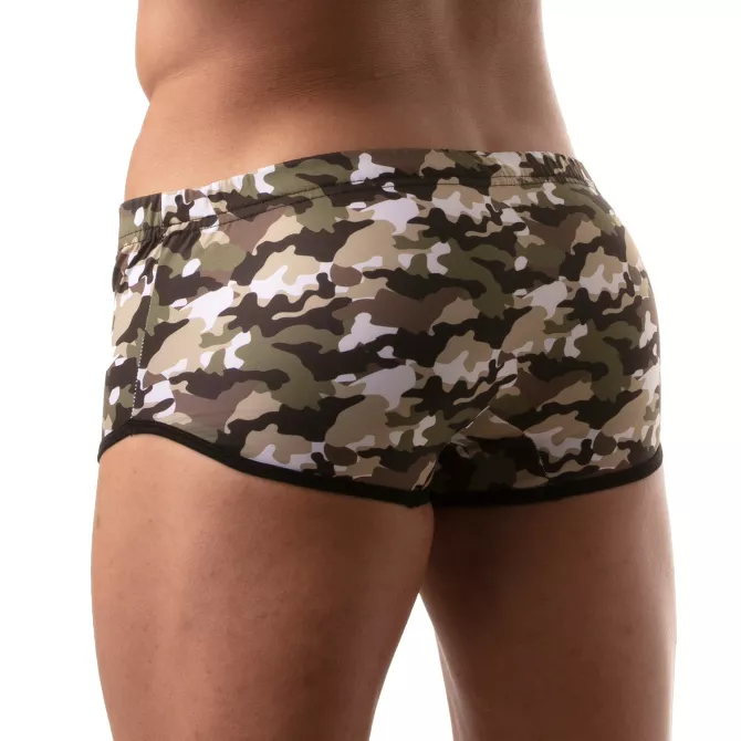 Sunga de bain Iconic - Camouflage Kaki