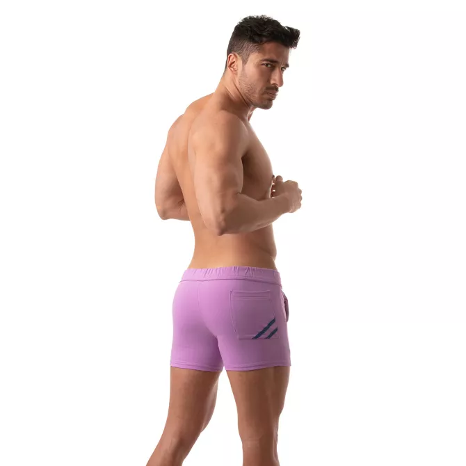 Short Paris Purple - Sexy and Comfortable Sport Shorts for Men | TOF Paris