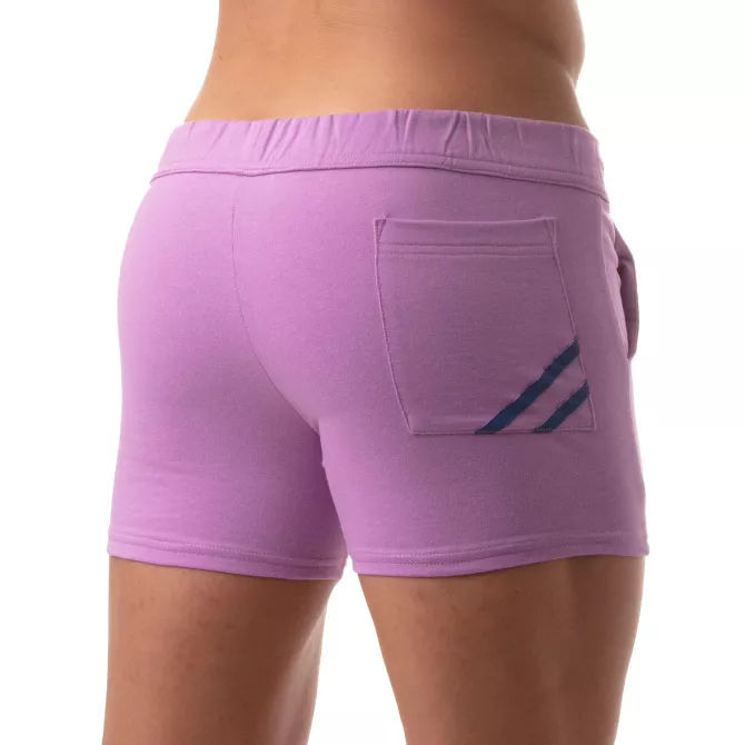 Short Paris Violet - Style Sportif et Sexy pour Homme | TOF Paris