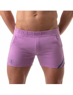 Short Paris Violet - Style Sportif et Sexy pour Homme | TOF Paris