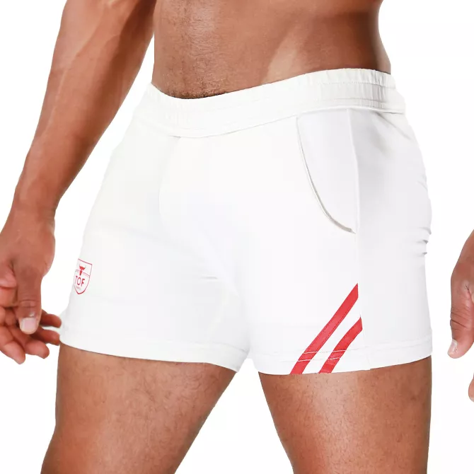 Short Paris Red - Sexy and Comfortable Sport Shorts for Men | TOF Paris
