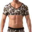 Crop top Iconic - Camouflage khaki
