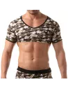 Iconic Crop Top  - Camo khaki
