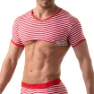 Crop Top Homme – Sailor Marinière Sexy | TOF Paris