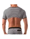 Crop Top Sailor - Noir