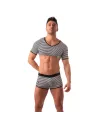 Crop Top Sailor - Noir