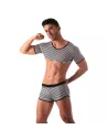 Crop Top Sailor - Noir