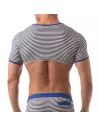 Crop Top Sailor - Bleu