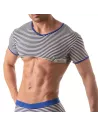 Sailor Crop Top - Blue