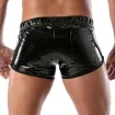 Mini-shorts Vinyl Noir