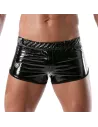 Mini-shorts Vinyl Noir