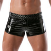 Vinyl Mini-shorts Black