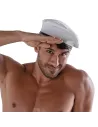 Reversible beret - White and khaki