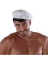 Béret bicolore - Blanc et Kaki