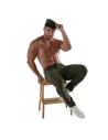 Béret bicolore - Blanc et Kaki