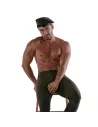 Béret bicolore - Blanc et Kaki