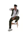 Béret bicolore - Blanc et Kaki
