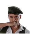 Reversible beret - White and khaki