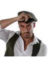 Béret bicolore - Blanc et Kaki