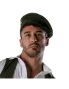 Béret bicolore - Blanc et Kaki