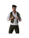 Béret bicolore - Blanc et Kaki