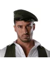 Béret bicolore - Blanc et Kaki