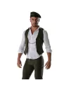 Béret bicolore - Blanc et Kaki