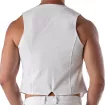 Chain Vest - White - Back