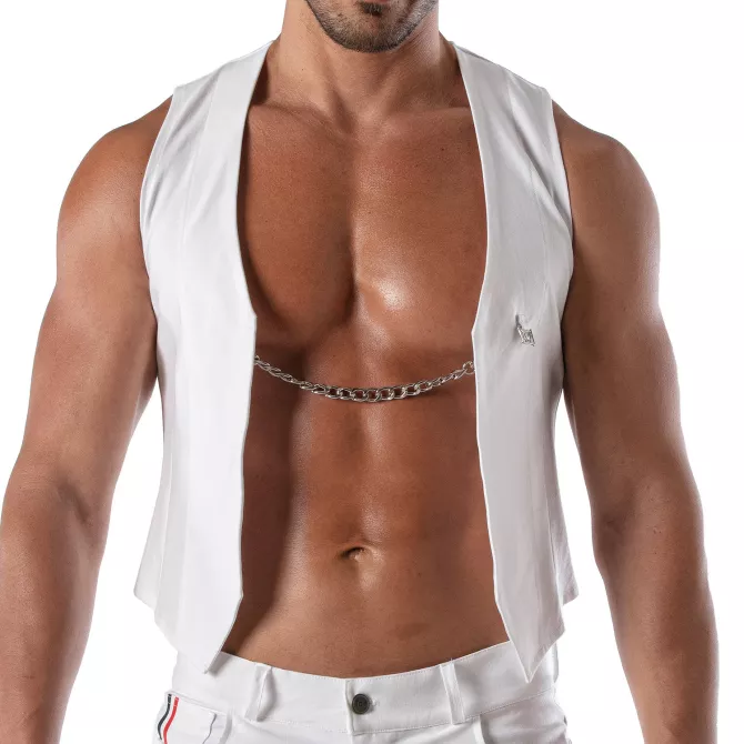 Patriot Vest - White - For Men