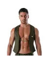 Gilet à chaine - Khaki pour hommes