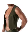 Patriot Chain Vest - Khaki with Tof logo