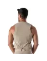 Gilet à chaine - Beige