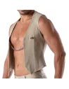 Gilet à chaine - Beige