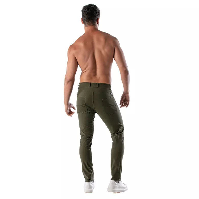 Chino Pants Khaki - Patriot Collection | TOF Paris
