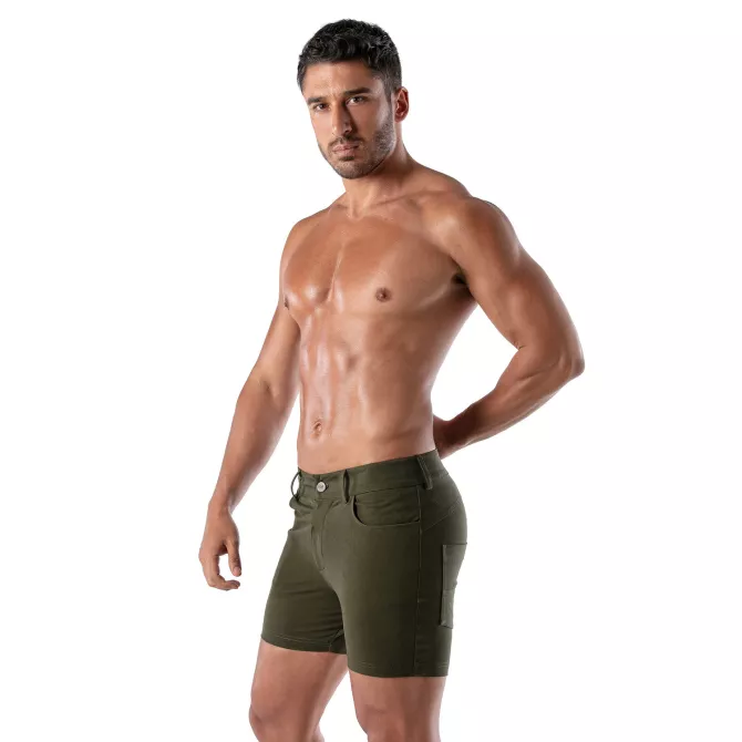 Patriot Chino Sexy Shorts - Khaki