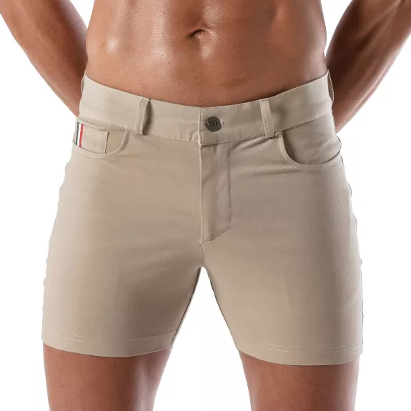 Patriot Chino Sexy Shorts - Beige