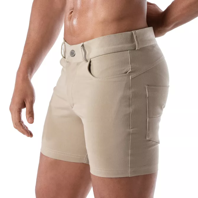Patriot Chino Sexy Shorts - Beige