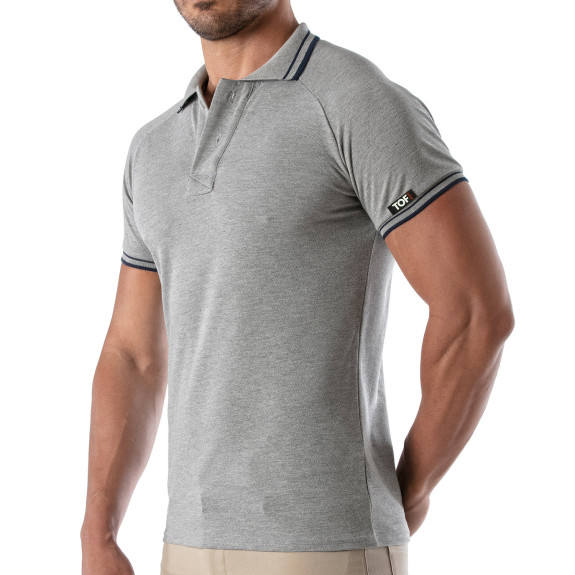 Patriot Polo Shirt - Heather Grey