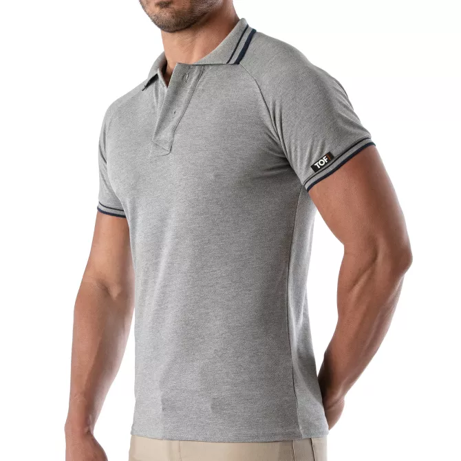 Patriot Polo Shirt - Heather Grey