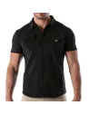 Chemise à manche courte Patriot - Noir