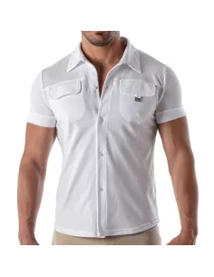 Chemise à manche courte Patriot - Blanc