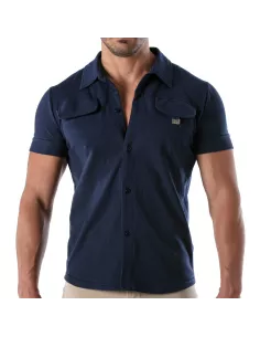 Chemise à manche courte Patriot - Bleu Marine