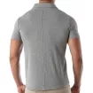 Piqué cotton shirt - Heather Grey