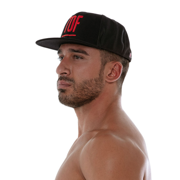 Circuit Cap - Black Red