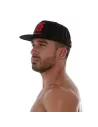 Circuit Cap - Black Red
