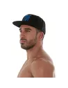 Casquette Circuit - Noir et Bleu