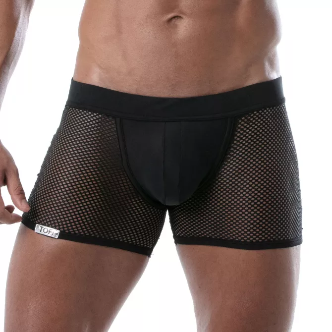 Mesh JockShort Circuit - Black | Tof Paris