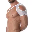 Circuit Mesh Shoulder Harness - White|Tof Paris
