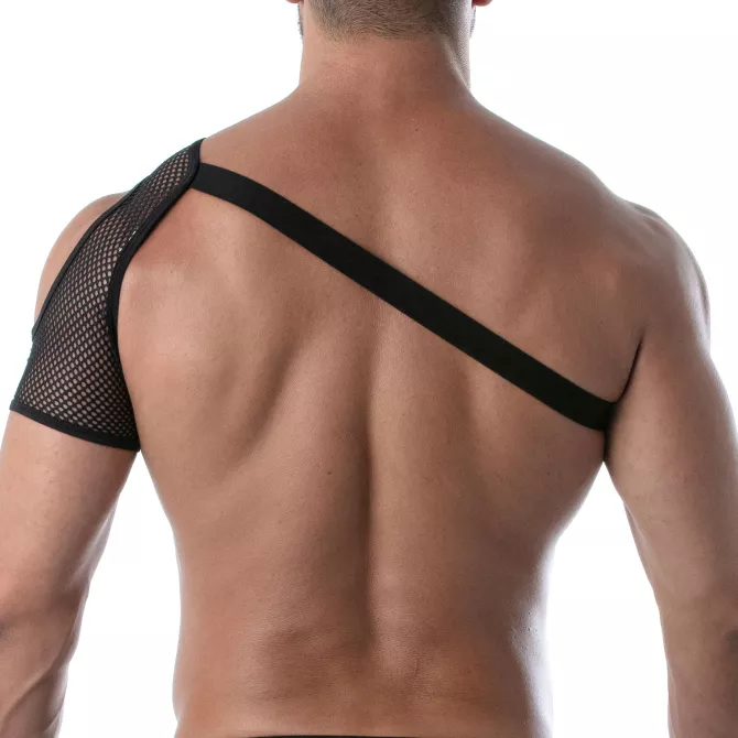 Circuit Mesh Shoulder Harness - Black |Tof Paris
