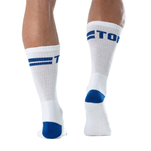 Chaussettes Sport Blanc-royal